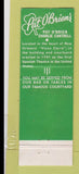 Matchbook Cover - Pat O'Brien's New Orleans LA