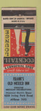 Matchbook Cover - Frank's Old Mexico Inn  Chicago IL