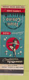 Matchbook Cover - Town Casino Chicago IL girlie