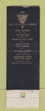 Matchbook Cover - Edgewater Beach Hotel Chicago IL