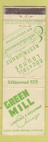 Matchbook Cover - Tip Top Inn Chicago IL