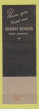 Matchbook Cover - Ye Olde Cellar Chicago IL
