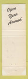 Matchbook Cover - Crystal Bay Club  casino Crystal Bay NV