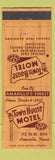 Matchbook Cover - Town House Motel Amarillo TX