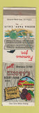 Matchbook Cover - Knott's Berry Farm Gost Town Buena Park CA amusement