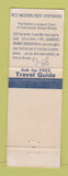 Matchbook Cover - Monterey Motel Restaurant Mexico MO