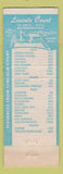 Matchbook Cover - Lincoln Court's Hitching Post Cafe Cheynne WY WEAR
