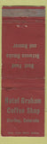 Matchbook Cover - Hotel Graham Sterling Colorado WEAR
