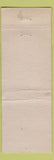 Matchbook Cover - Hotel Queen Fort Morgan Colorado low phone #