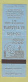 Matchbook Cover - La Tejanita Restaurant Mexican Arlington Heights IL