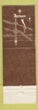 Matchbook Cover - Atrium Restaurant Rolling Meadows IL WEAR