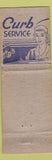 Matchbook Cover - Capitol Cafe Derby Colorado pinup girlie back