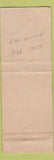 Matchbook Cover - Sportsman Cafe Fort Collins Colorado
