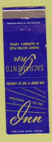 Matchbook Cover - Sacramento Inn CA WEAR