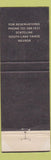 Matchbook Cover - Harvey's Hotel Resort Lake Tahoe NV casino CREASED