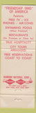 Matchbook Cover - Thunderbird Lodge Gallup NM Route 66