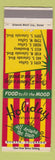 Matchbook Cover - Holiday Restaurants Denver Colorado Colfax Fried Chicken