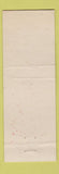Matchbook Cover - Elmer L Shultz County Commissioner Weld County Coloarado