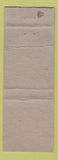 Matchbook Cover - Chef's Cafe Council Bluffs IA STAINED