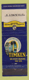 Matchbook Cover - Timken Bearings Stickney's WORN