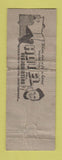 Matchbook Cover - Tours Hotel Denver Colorado Colfax POOR