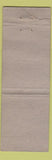 Matchbook Cover - Valencia Cafe Cheynne WY WORN