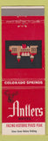 Matchbook Cover - Antlers Hotel Colorado Springs
