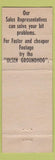 Matchbook Cover - Olsen Seismograph Supply Garland TX