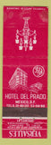 Matchbook Cover - Hotel Del Pardo Mexico WORN