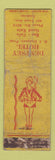 Matchbook Cover - Dempsey Hotel Spokane WA girlie POOR