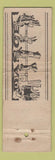 Matchbook Cover - Fletcher's Inn Portland OR VFW WORN KING MIDAS