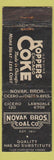 Matchbook Cover - Koppers Coke Coal Chicago IL Novak Bros Cicero