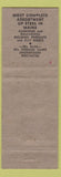 Matchbook Cover - TW Dick  Steel Gardiner ME pinup low phone #