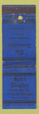 Matchbook Cover - Hotel Thacher Biddeford ME Nonantuni Kennebuckport WEAR