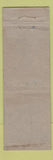 Matchbook Cover - Speirs Auto Wash Hartford CT MERCHANTS