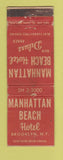 Matchbook Cover - Manhattan Beach Hotel Brooklyn NY WEAR