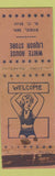 Matchbook Cover - White House Liquor Noel MD girlie nude girlie back WEAR