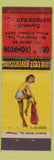 Matchbook Cover - Geo Crmpton San Francisco CA Superior Match pinup WEAR
