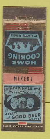 Matchbook Cover - Jim's Cafe Tavern Bothell WA WORN