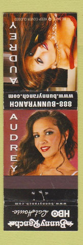 Matchbook Cover - Bunny Ranch Brothel girlie Carson City NV HBO show