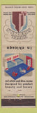 Matchbook Cover - Hotel Sherman Chicago IL