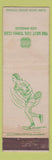 Matchbook Cover - West Side Tennis Club Los Angeles CA girlie CROWN