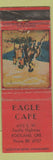 Matchbook Cover - Eagle Cafe Portland OR WEAR