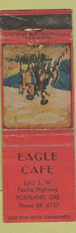 Matchbook Cover - Eagle Cafe Portland OR WEAR