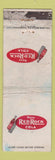 Matchbook Cover - Red Rock Cola POOR