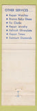Matchbook Cover - JW Shultz Jewelery Beaver Dam WI WEAR
