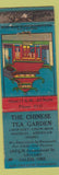 Matchbook Cover - Chinese Tea Garden Salem OR WORN
