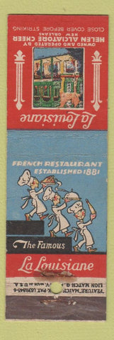 Matchbook Cover - La Lousiane New Orleans LA feature WEAR