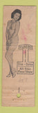 Matchbook Cover McGovern's Liberty Inn Chicago IL feature nude girlie  #657 WORN