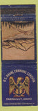 Matchbook Cover - US Naval Training Station Farragut ID WEAR